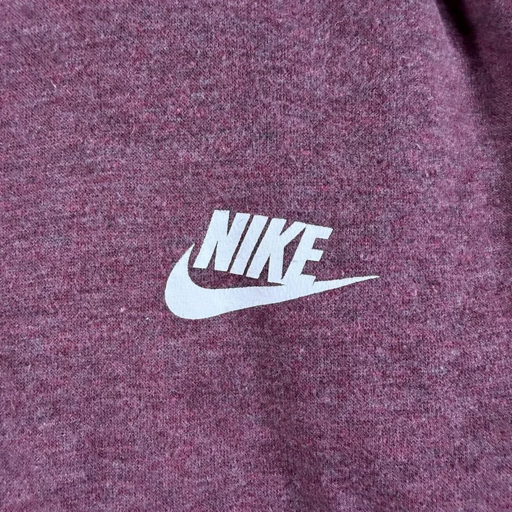 Nike Hoodie Women M Sportswear Essential BV4526-639 Burgundy EUC